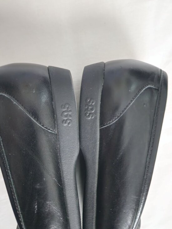 SAS Women's Tripad Comfort Black Leather Kiltie Tassel Slip-On Loafer Size 9 ½ M - Picture 9 of 13